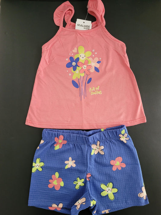 Conjunto blusa e shorts Malwee