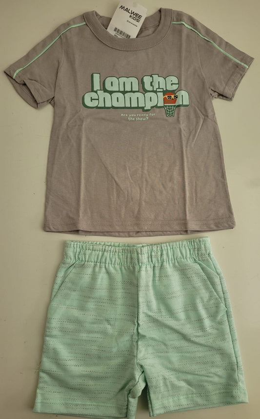 Conjunto camiseta e bermuda Malwee